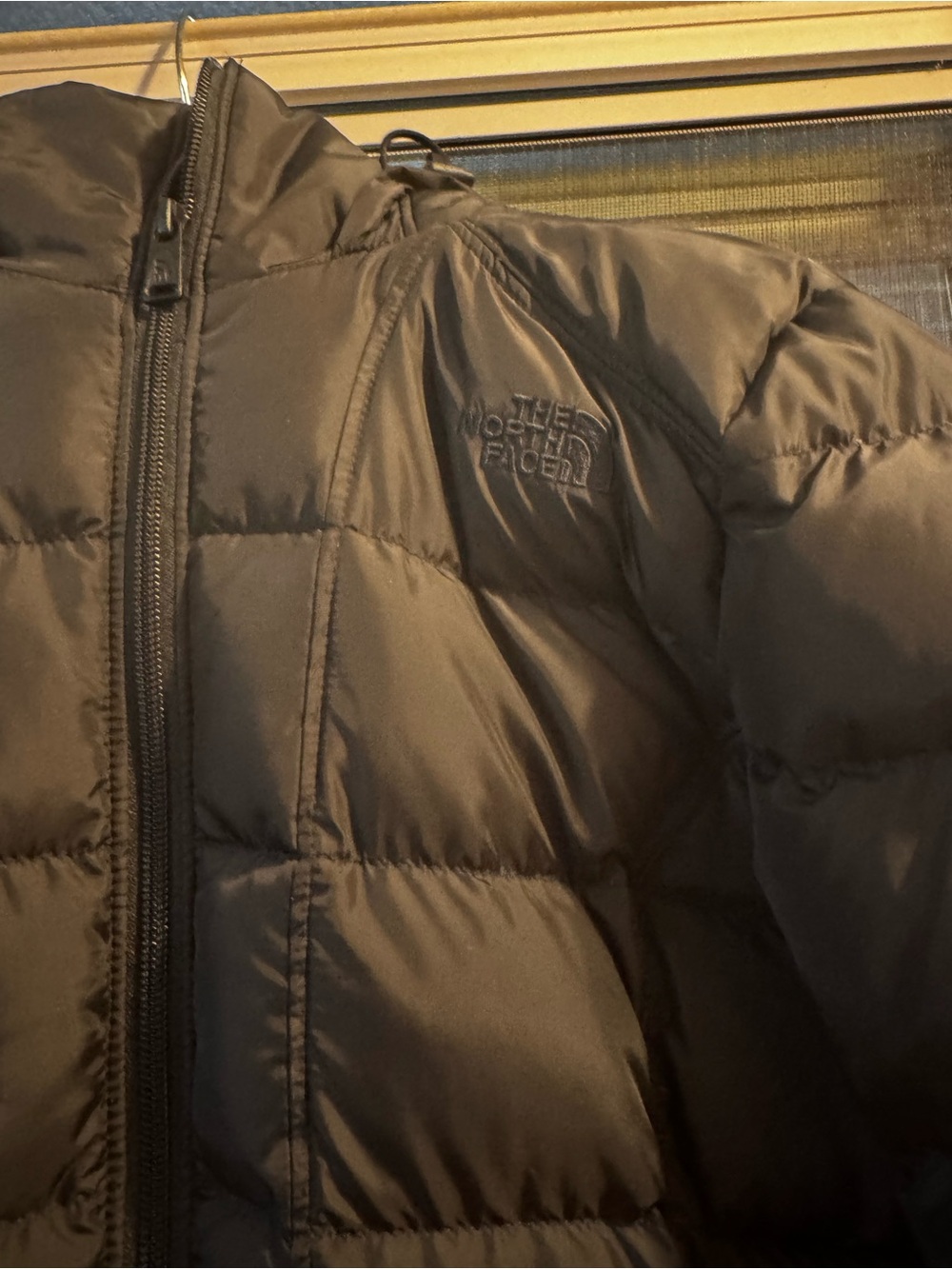 The North Face women’s Black Quilted Puffer Jacket